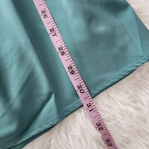 Princess Polly DECLAN MINI DRESS GREEN. Size US 8. New.Long sleeve mini dress - Picture 7 of 9